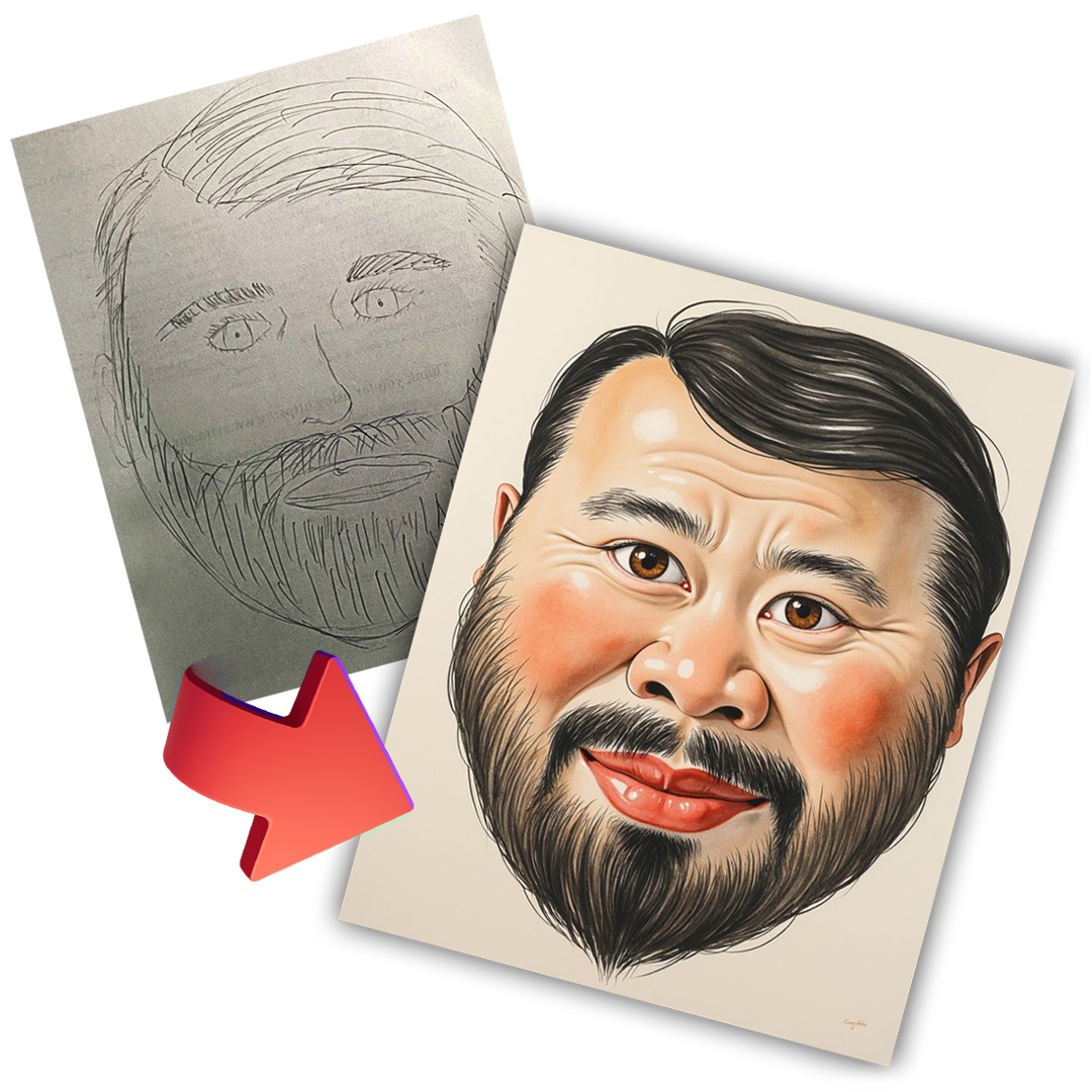Sketch to Portrait Example